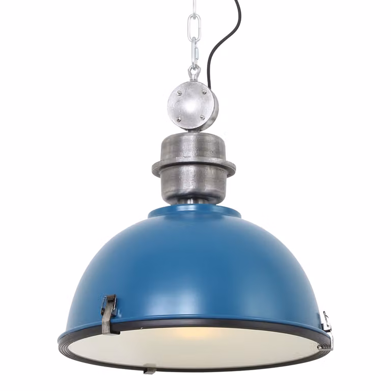 Lampada a sospensione - petrolio - Bikkel - vetro metallo - Ø 42cm - E27 - 7586PE - Steinhauer