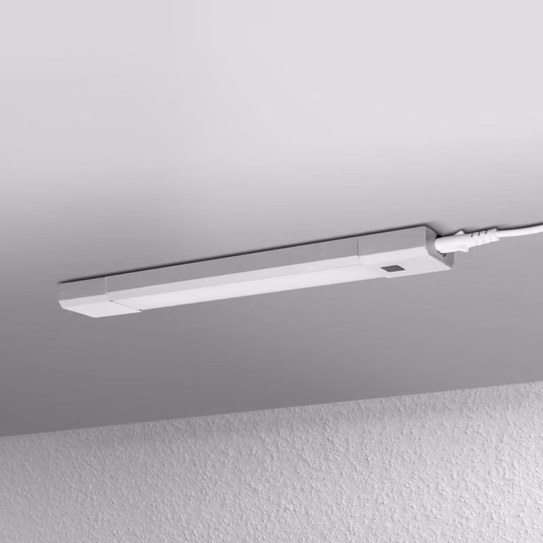 LEDVANCE Linear Slim RGBW lampada da mobili 30cm RGBW, dimmerabile, Alluminio / Grigio / Zincato, Cucina, Plastica, Lampade per mobili