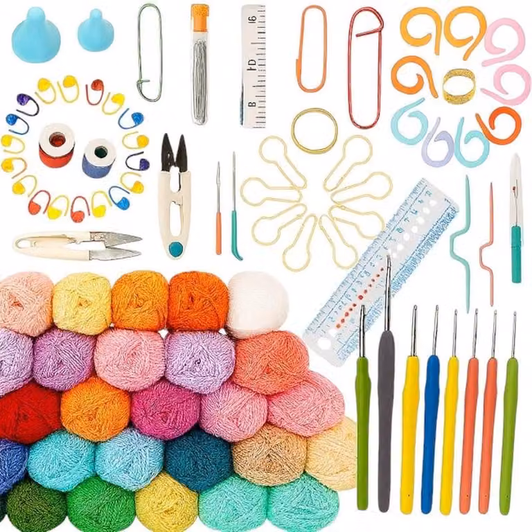 Maaleo 25885 Set di uncini per uncinetto 113 pz