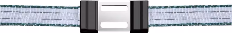 Connettore per cinturino Kerbl AKO Litzclip 20 mm, acciaio inox, 5 pezzi