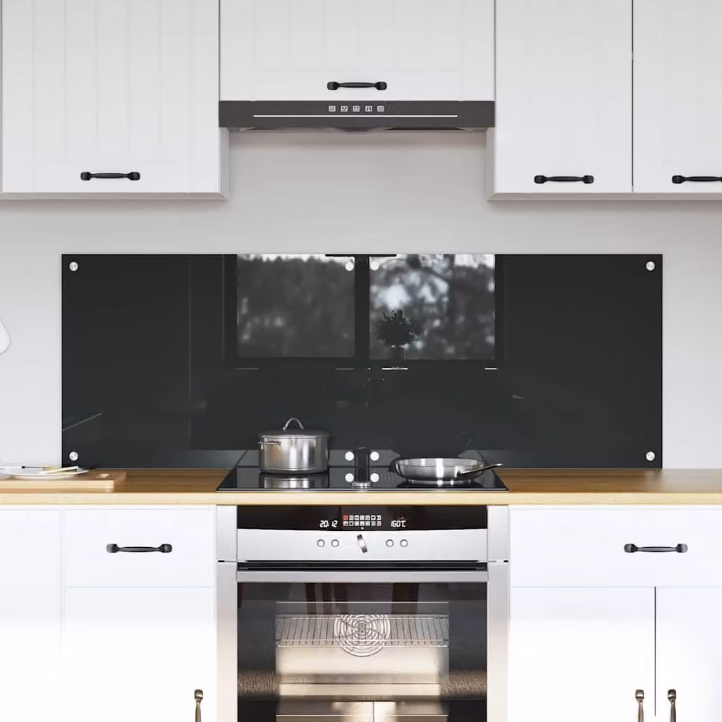 Set di 2 schienali da cucina vidaXL colore grigio scuro, L 70 cm x P 50 cm