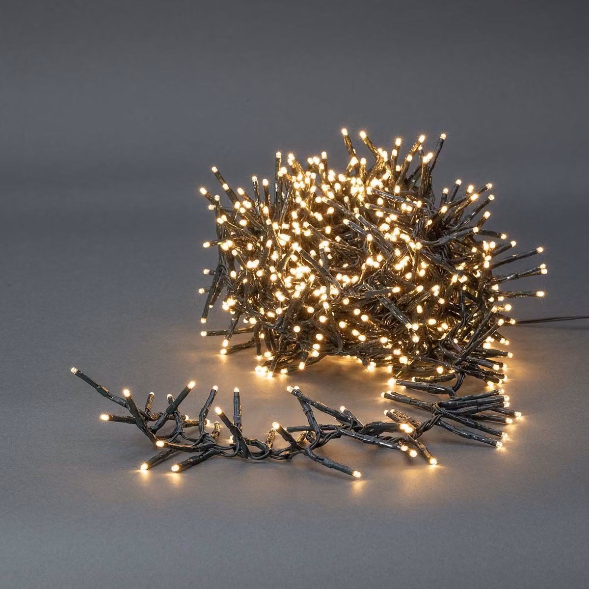 Luci di Natale Nedis - Gruppo - 576 LED - Bianco caldo - 4,20 m - Effetti di luce: 7 - Uso interno ed esterno - Alimentazione a rete
