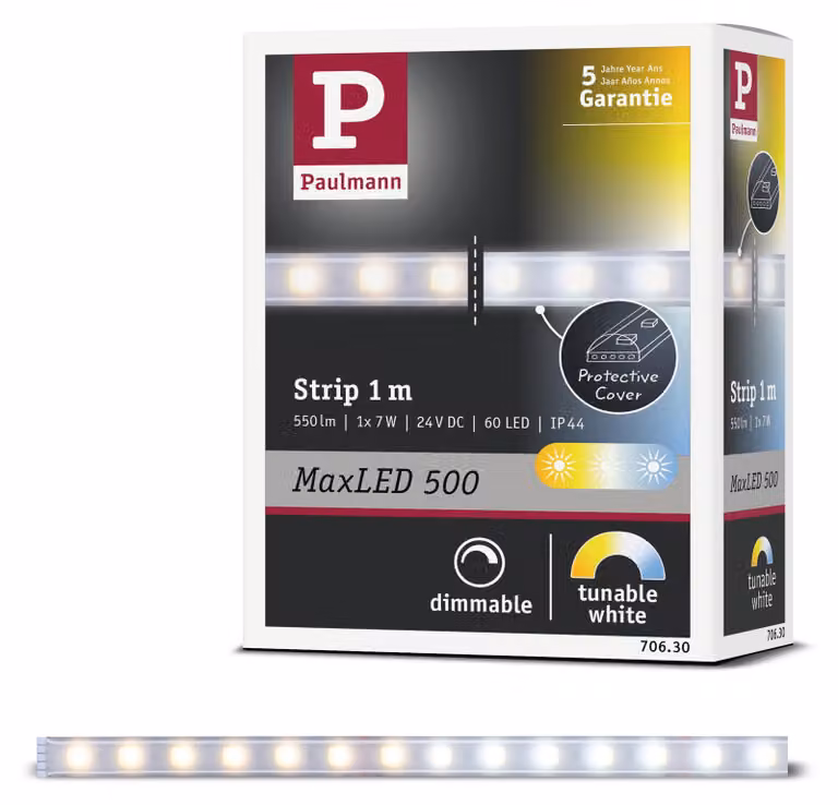 Paulmann MaxLED 500: Striscia LED regolabile, modulo di espansione