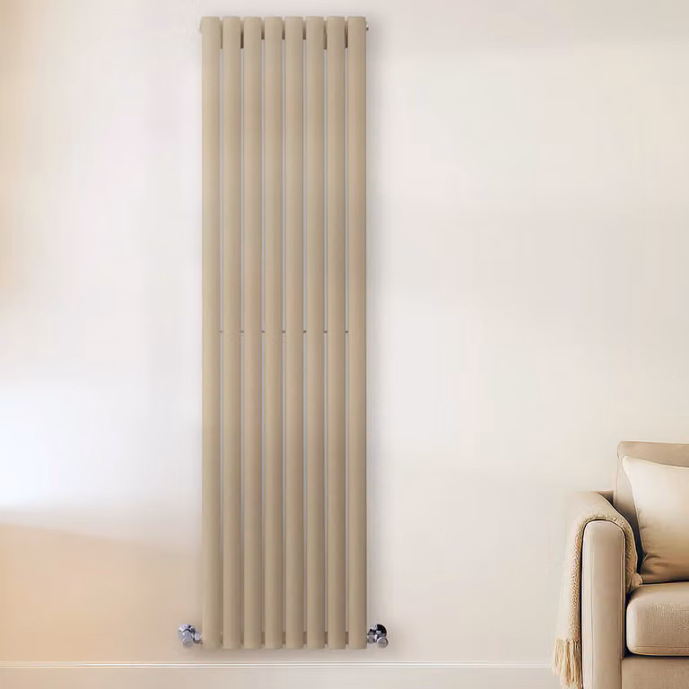 Radiatore di Design Verticale Marrone (Elk Brown) - 1780mm x 472mm - Pannello Doppio - Revive