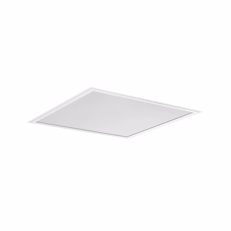 BRUMBERG Pannello LED Aggy 62x62cm DALI 4.000K microprismatico Aggy, dimmerabile, Bianco / Opale, Studio / Ufficio, Alluminio, Pannello LED