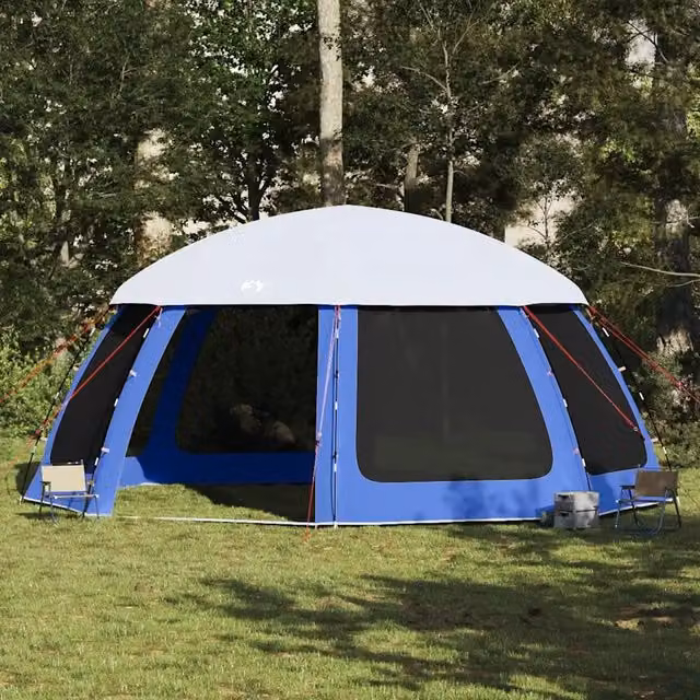 Tenda da piscina con Patta Rimovibile&Pareti in Rete-Tenda per Piscina 612x612 cm 299524