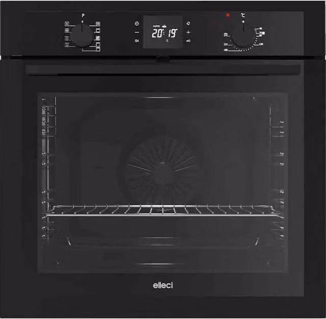 Forni da incasso elleci Plano Plus Keratek Plus 86 Nero Black Assoluto FKPP60286NS