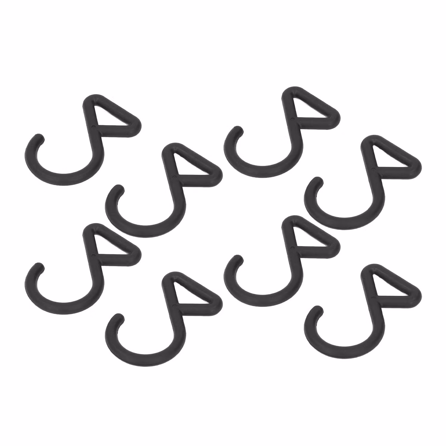 2 ganci a forma di appendimenti, ganci a forma di appendimenti, 2 ganci a forma di appendimenti, ganci per tende, gancio girevole, gancio per cintura
