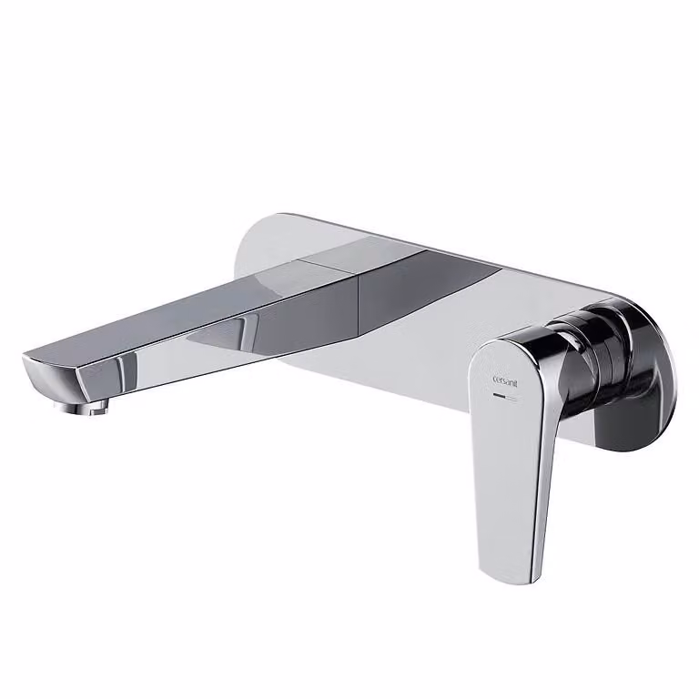Miscelatore per lavabo MODUO con leva, incl. corpo di montaggio, cromo (S951-337)