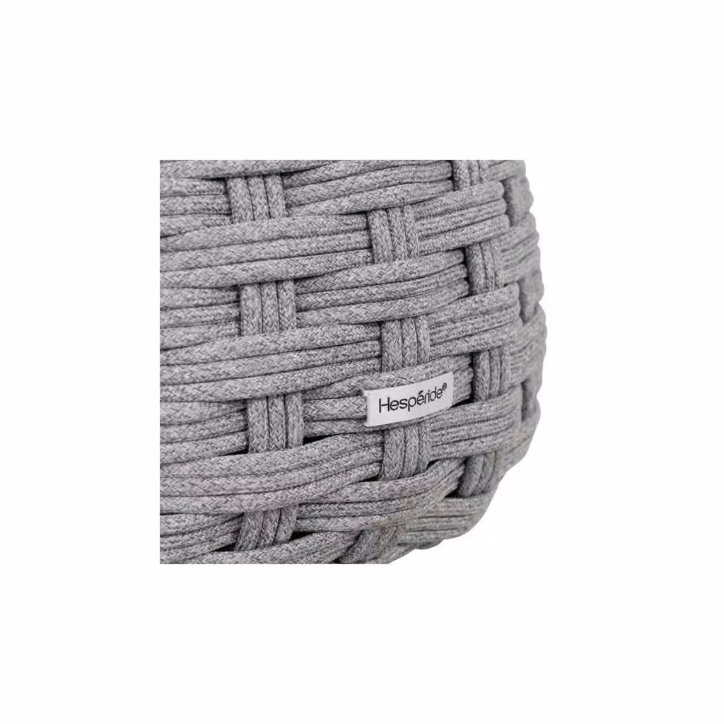 Pouf poggiapiedi Iperbriko grigio Ø48,5 x H 38 cm – 2