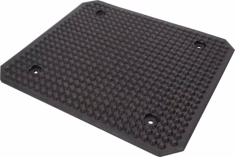 KS-Tools 160.0531 Supporto in gomma 26 Universale per piattaforme di sollevamento, 400 x 350 x 12 mm