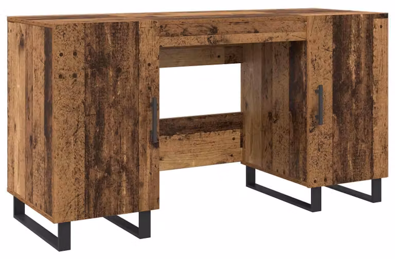 Scrivania Legno vecchio 140 x 50 x 75 cm Legno multistrato