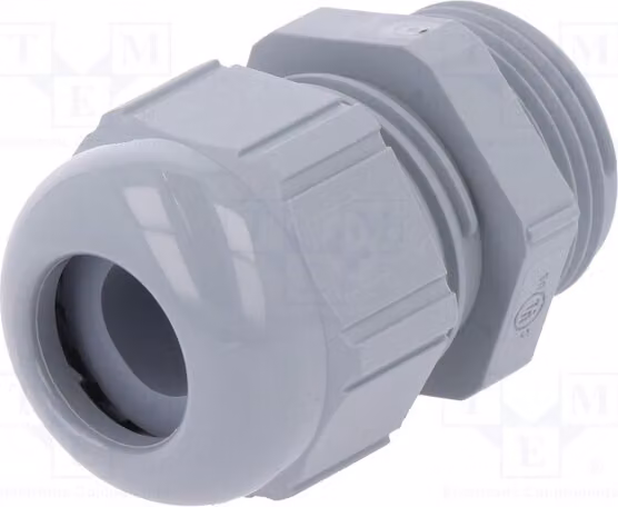 1 x Raccordo per cavo, grigio scuro, codice prodotto 53015130, materiale: IP68