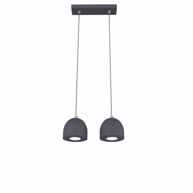 Lampada A Sospensione Campanella Linear X2 Monocolore Opaca