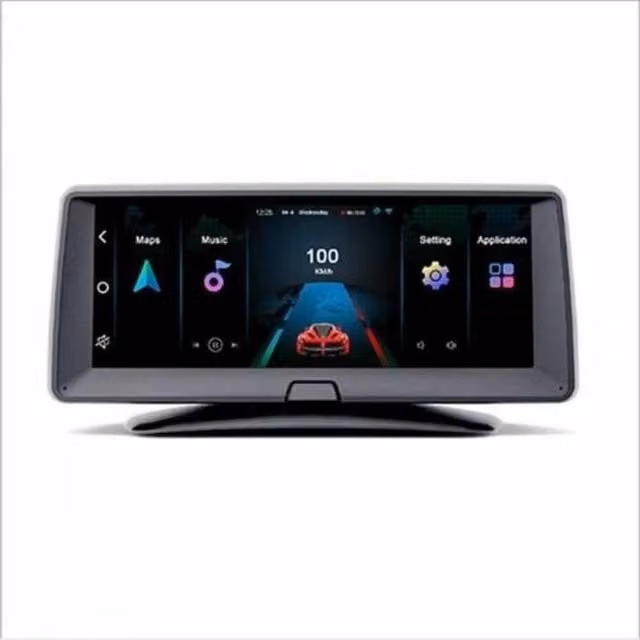 Sistema Multimediale da Cruscotto Trade Shop Traesio Gps Gt-r8a con Schermo da 6.86 pollici e Connettività USB, Nero