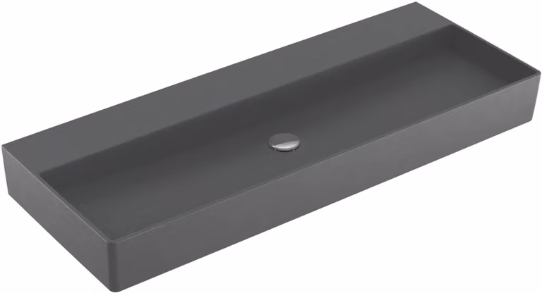 Villeroy & Boch Memento 2.0 lavabo mural, sans trou pour robinet, sans trop-plein, poncé, 1200x470mm, 4A22CFI4, 4A22CFI4