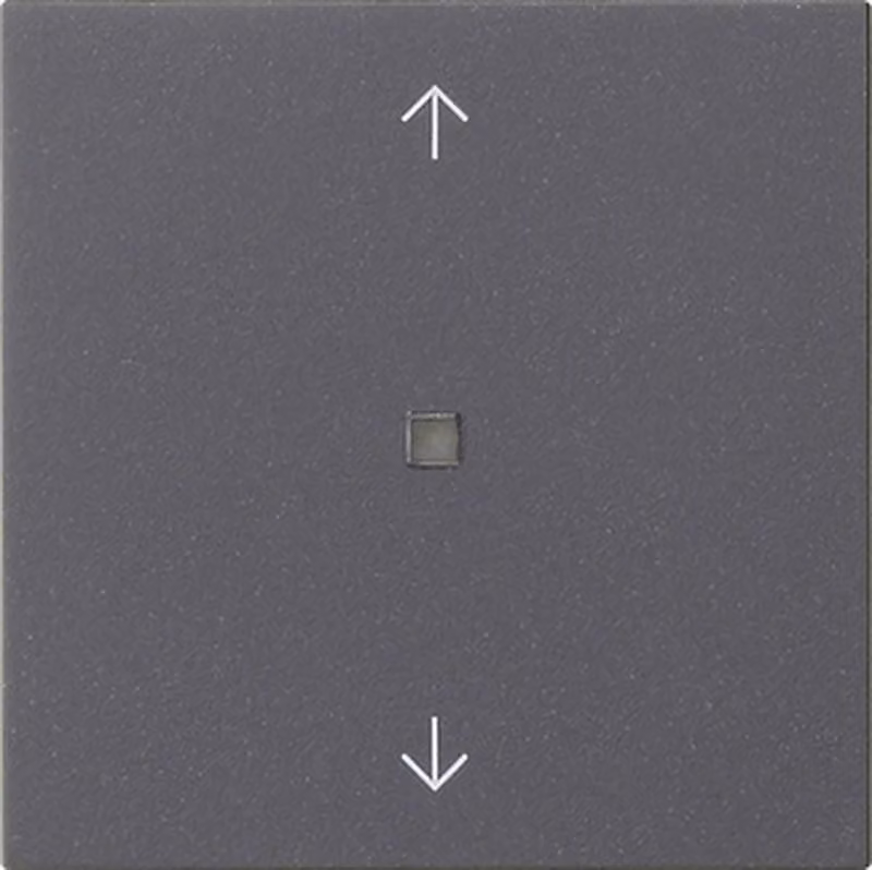 Pannello di comando Gira S3000 BT con frecce, sistema 55, antracite 538228