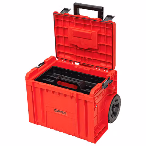 QBRICK QBRICK SYSTEM PRO Cart 2.0 Rosso Ultra HD Cassetta porta attrezzi con ruote