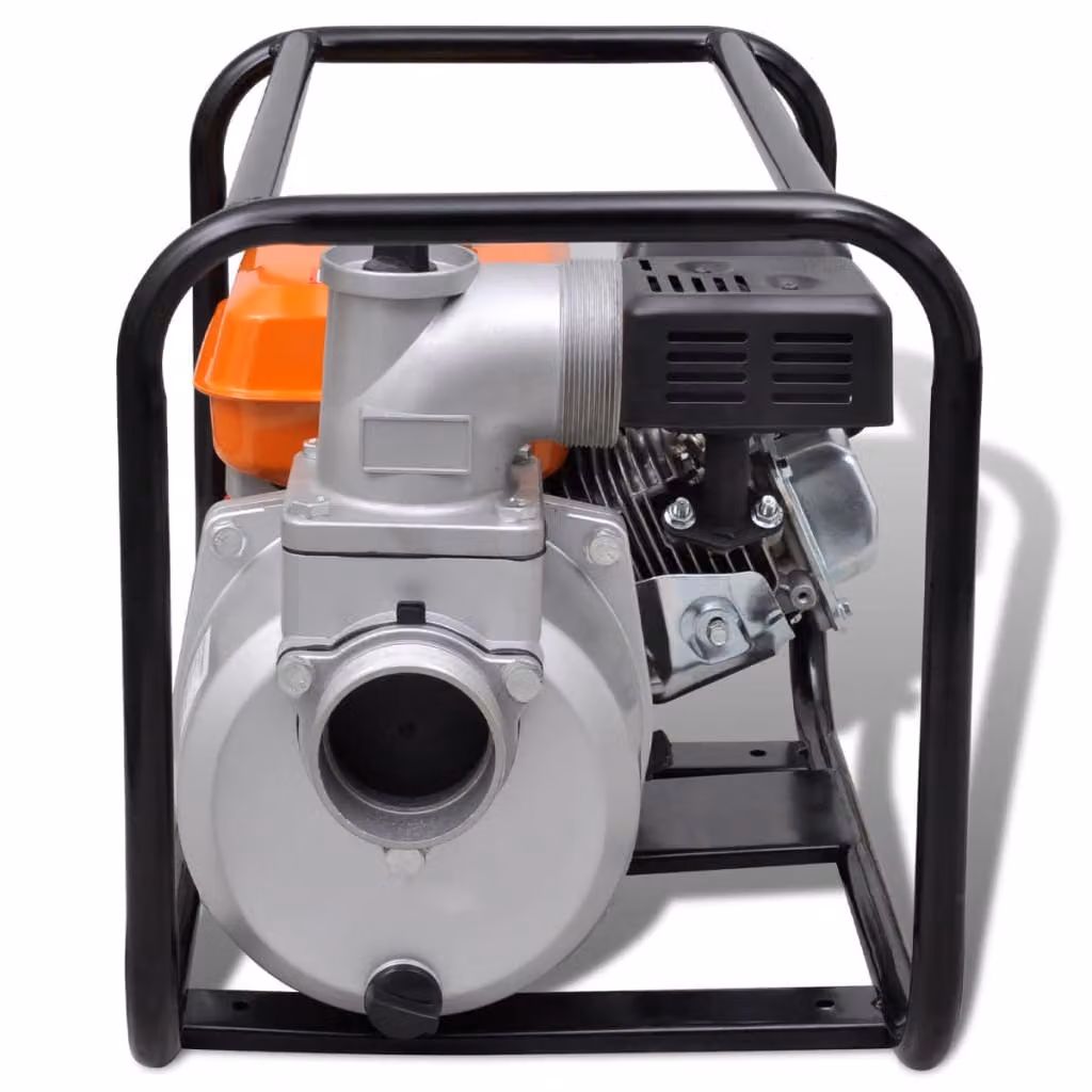 vidaXL Pompa acqua benzina 80 mm attacco tubo 4800 W