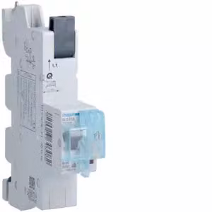 Interruttore Hager SLS 1P E-63A, barra collettrice L1, HTS163E1