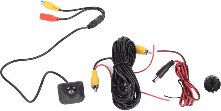 Telecamera di backup da 9V a 12 V impermeabile visione notturna immagine ad alta definizione auto veicolo posteriore universale per