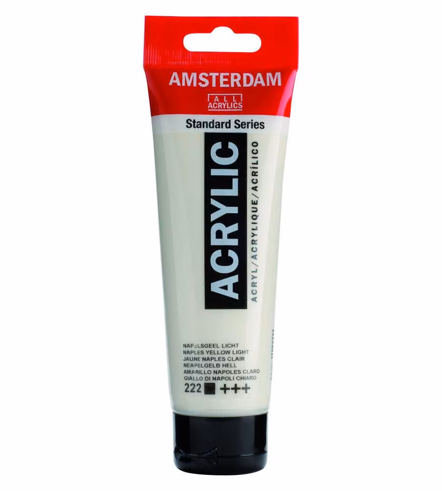 Amsterdam Acrylic 120 ml Giallo Napoli Chiaro