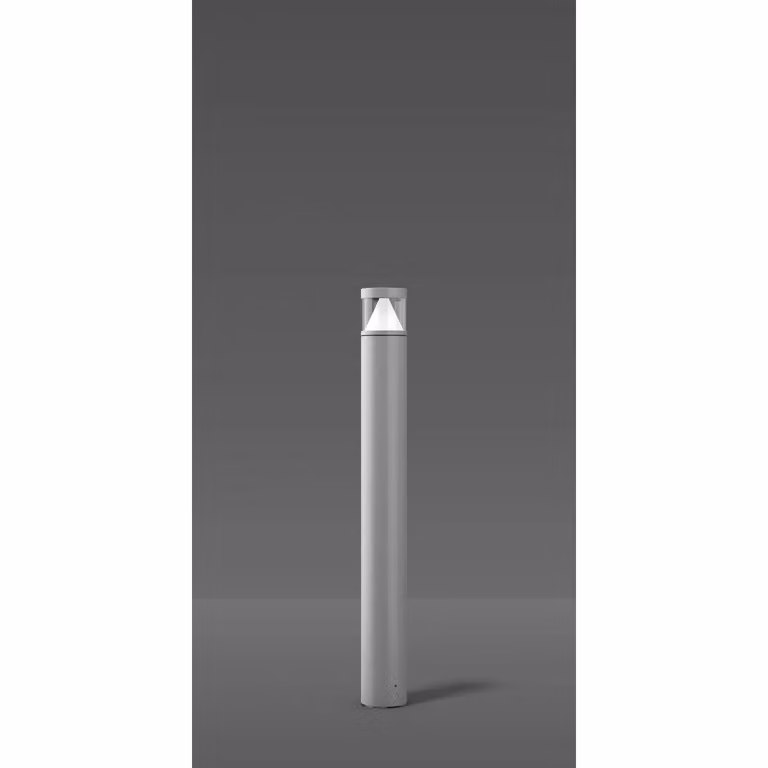 RZB Mega Cone, faretto da esterno da incasso a pavimento, argento, alluminio, IP65, strada, I