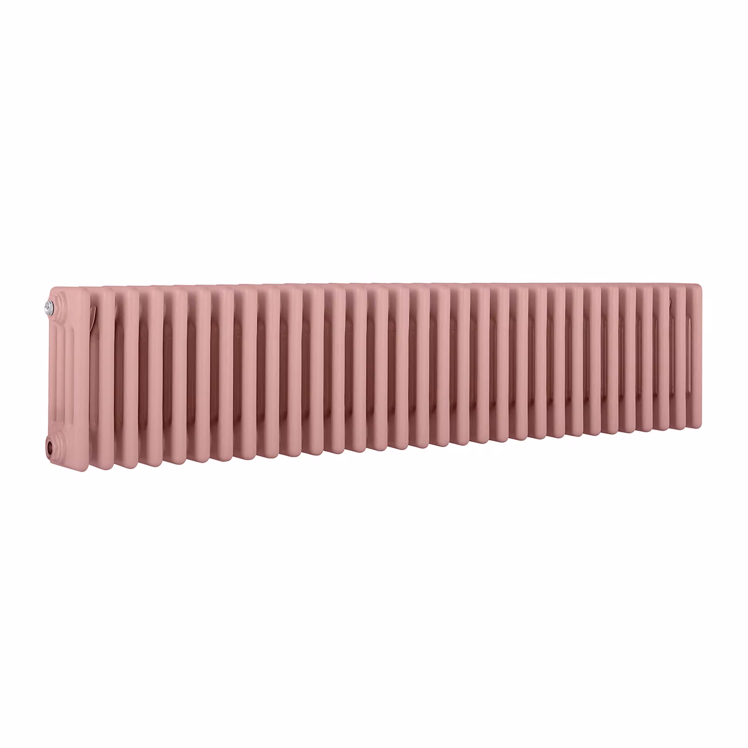 Radiatore Orizzontale a Colonne (4 Colonne) 300mm x 1415mm - Rosa (Camellia Rosa) - Regent