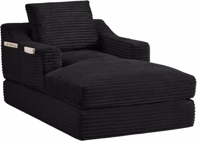 Sedia lounge singola in velluto a coste con design doppio strato, espandibile a letto, per soggiorno e camera da letto