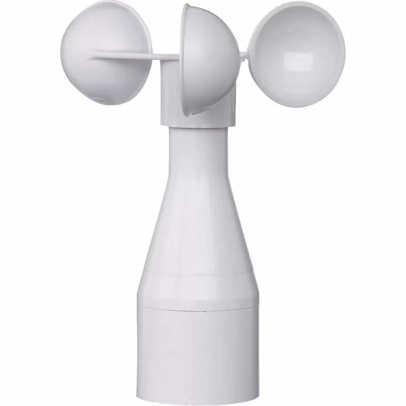 Sensore di vento Schneider Electric con interfaccia 0-10 V, bianco polare MTN663591