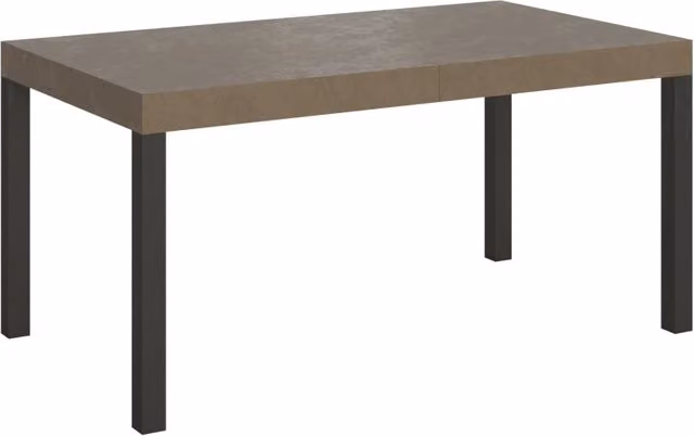 Tavolo allungabile 90x160/264 cm Every tortora gambe antracite