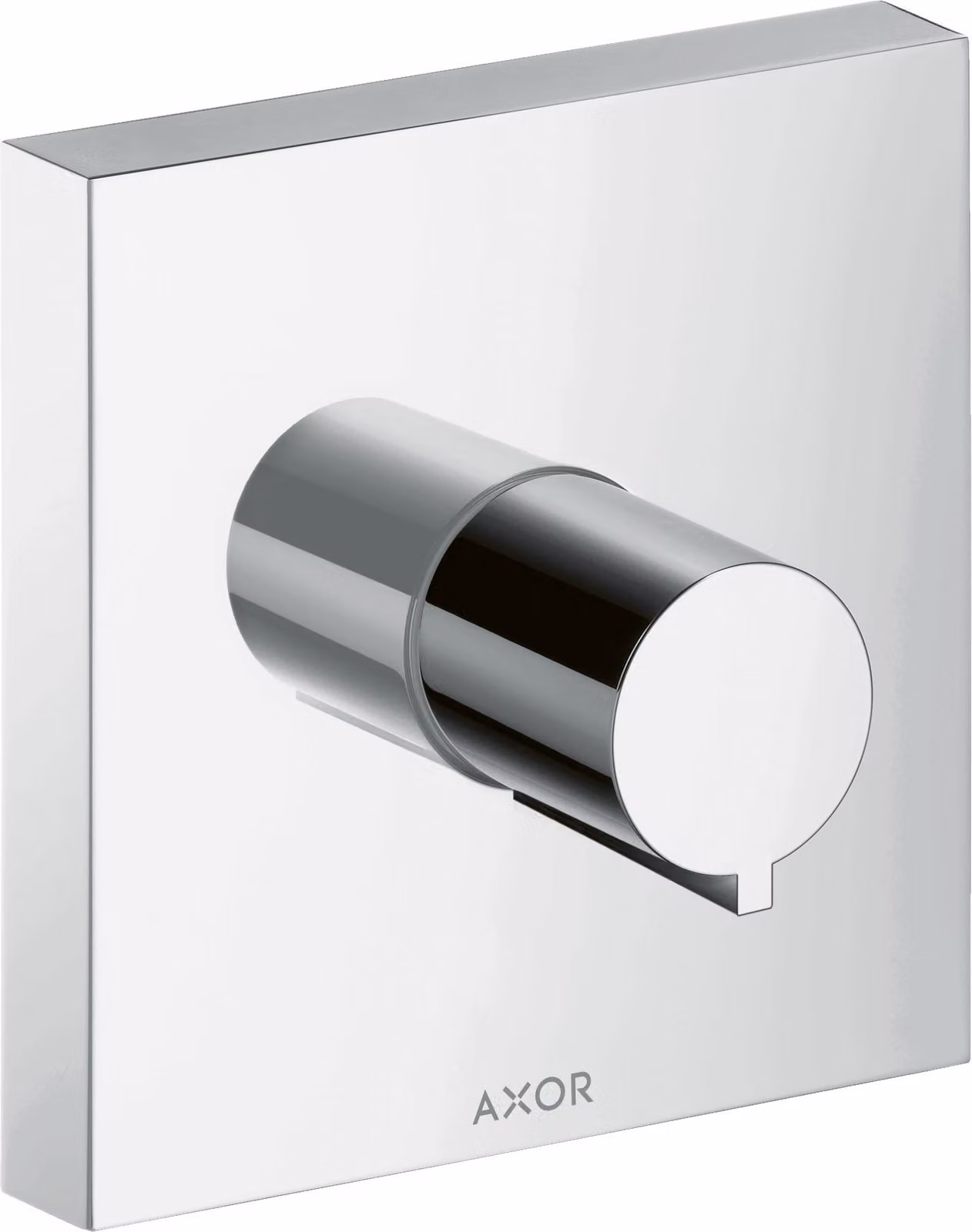 hansgrohe AXOR Starck Kit complet Robinet d'arrêt carré encastré DN15 / DN20, 10972000, 10972000