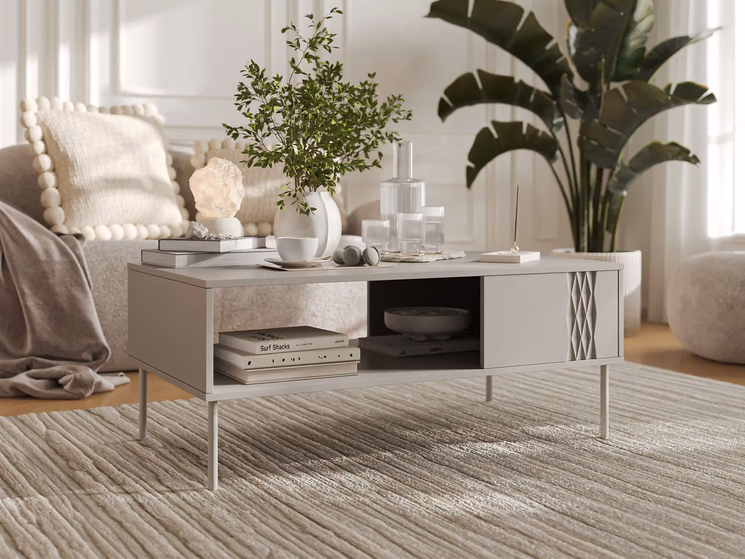 Tavolino HARTSELE - beige