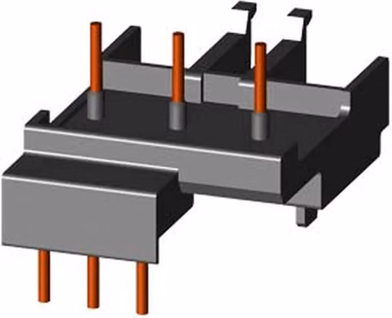 Modulo di collegamento Siemens, elettrico e meccanico per 3RV1.2 e 3RT101, funzionamento CA/CC, 1 pz.
