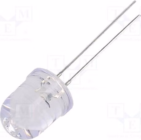 2 LED gialli CRLED, angolo di emissione 30°, 10 mm, 7500 mcd, con stabilizzatore di corrente integrato, modello OSY5MAA131A-CRLED14