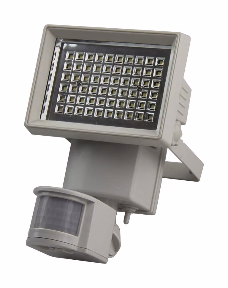 eZsolar ezsolar lampada solare a LED da parete con sensore di movimento - con pannello solare aggiuntivo