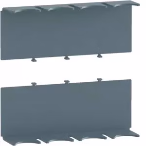 Copertura terminale posteriore Hager P250 4P lunga HYT051H