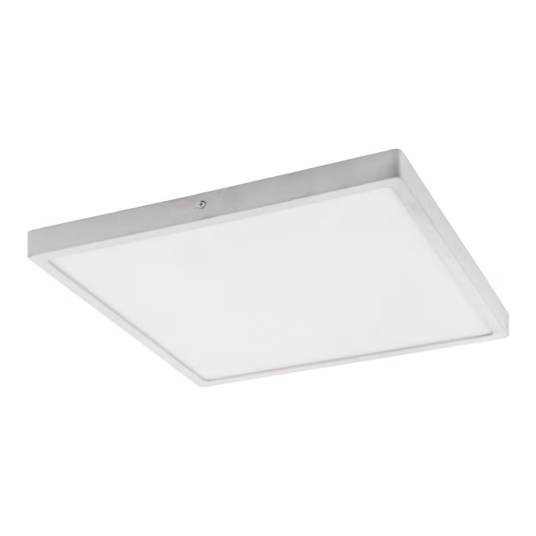 Plafoniera Moderna Fueva 1 In Alluminio Bianco Led Integrato 22W 4000K Ip20
