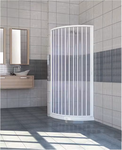 Box Doccia Ad Una Porta Kama Cm 90X90 - H 185 Fluxy
