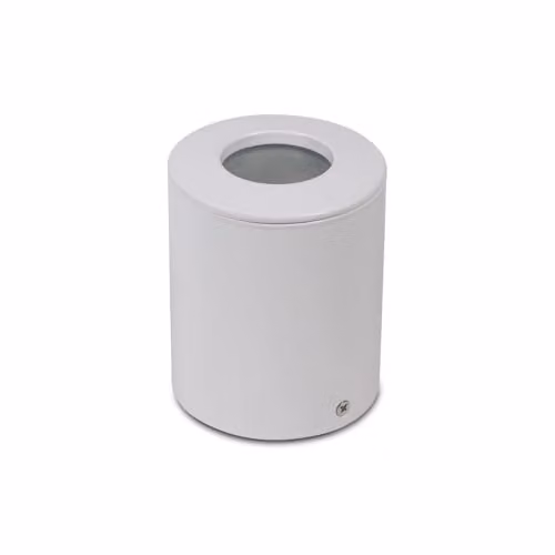 Portafaretto LED Montaggio a Plafone Rotondo GU10 e GU5.3 (MR16) Corpo in Gesso Bianco IP54