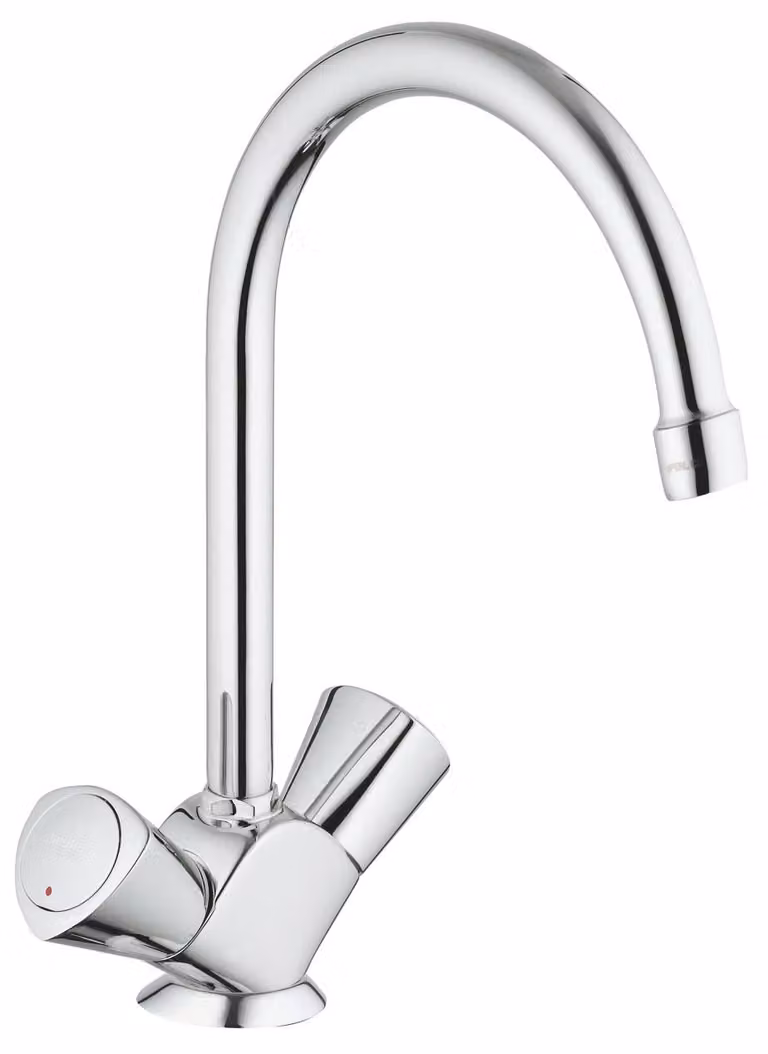 Miscelatore per lavello cromato Grohe 31067001