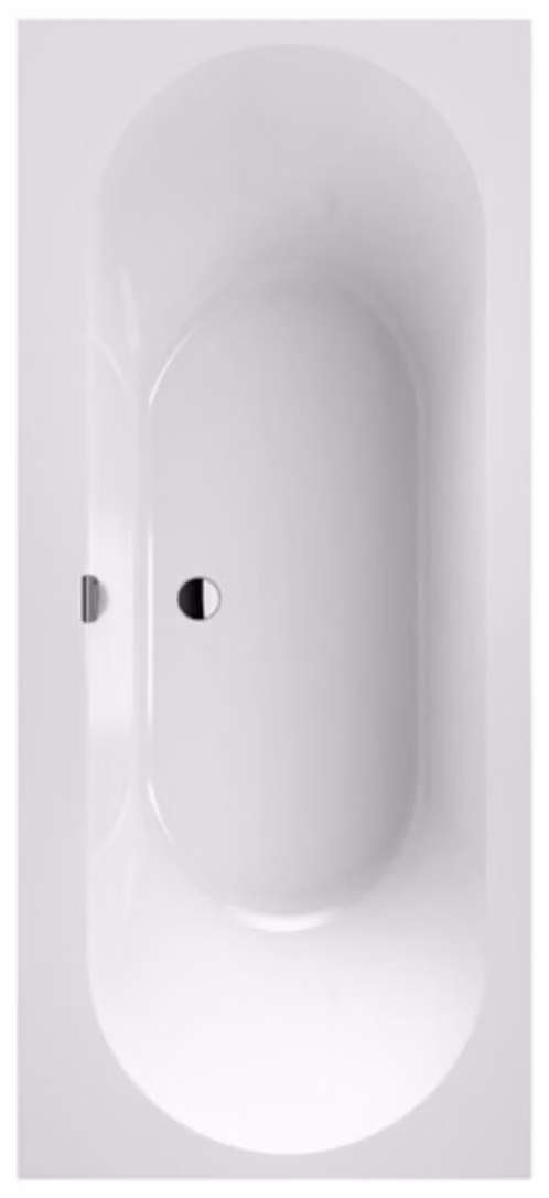 Villeroy & Boch Oberon 2.0 Duo baignoires rectangulaires, à encastrer, 1800x800x485mm, UBQ180OBR2DV-01, UBQ180OBR2DV-01