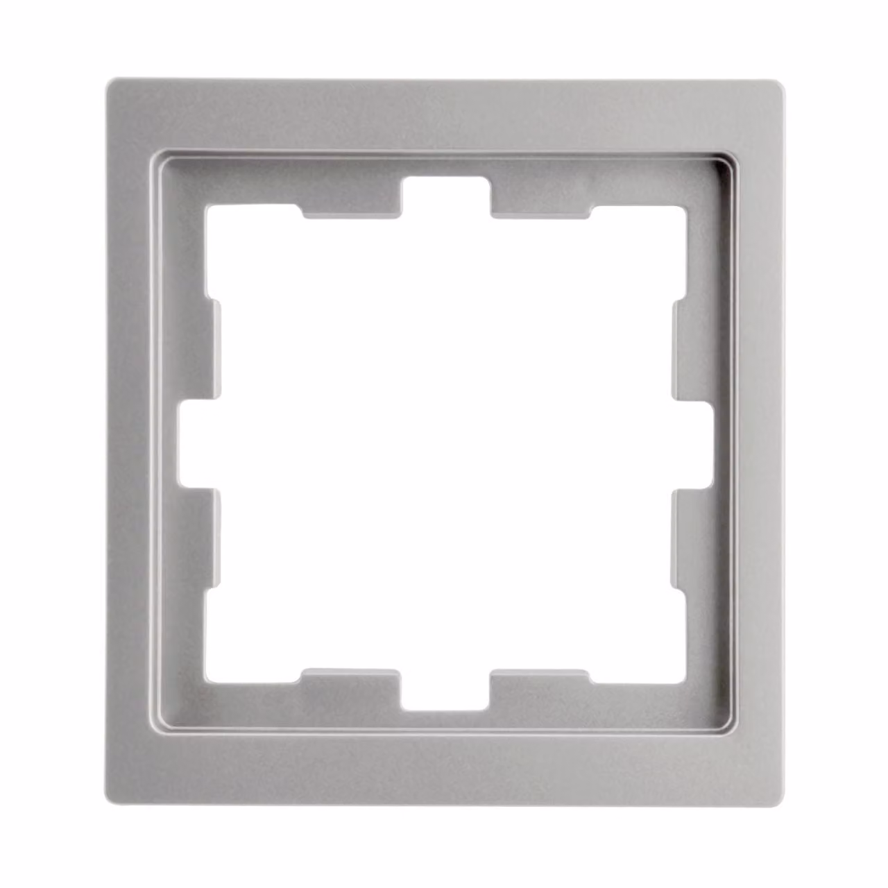 Merten MEG4010-6536 Telaio di copertura, singolo D-Life in acciaio inox laccato