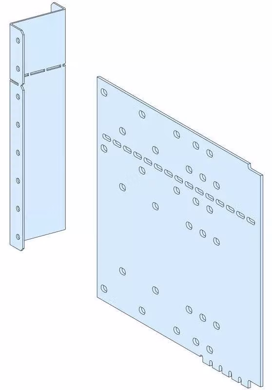 Schneider Electric PrismaSeT-P, separatore, forma 3, verticale, per collegamento posteriore, altezza = 3-4 moduli LVS04955
