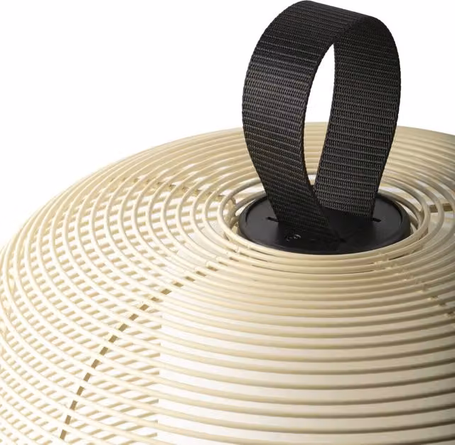 NARA, Lampada Portatile, Faro Barcelona Colore: Beige