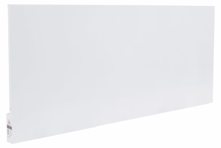 Pannello riscaldante a infrarossi da parete, 700 W, colore bianco opaco, con termostato digitale