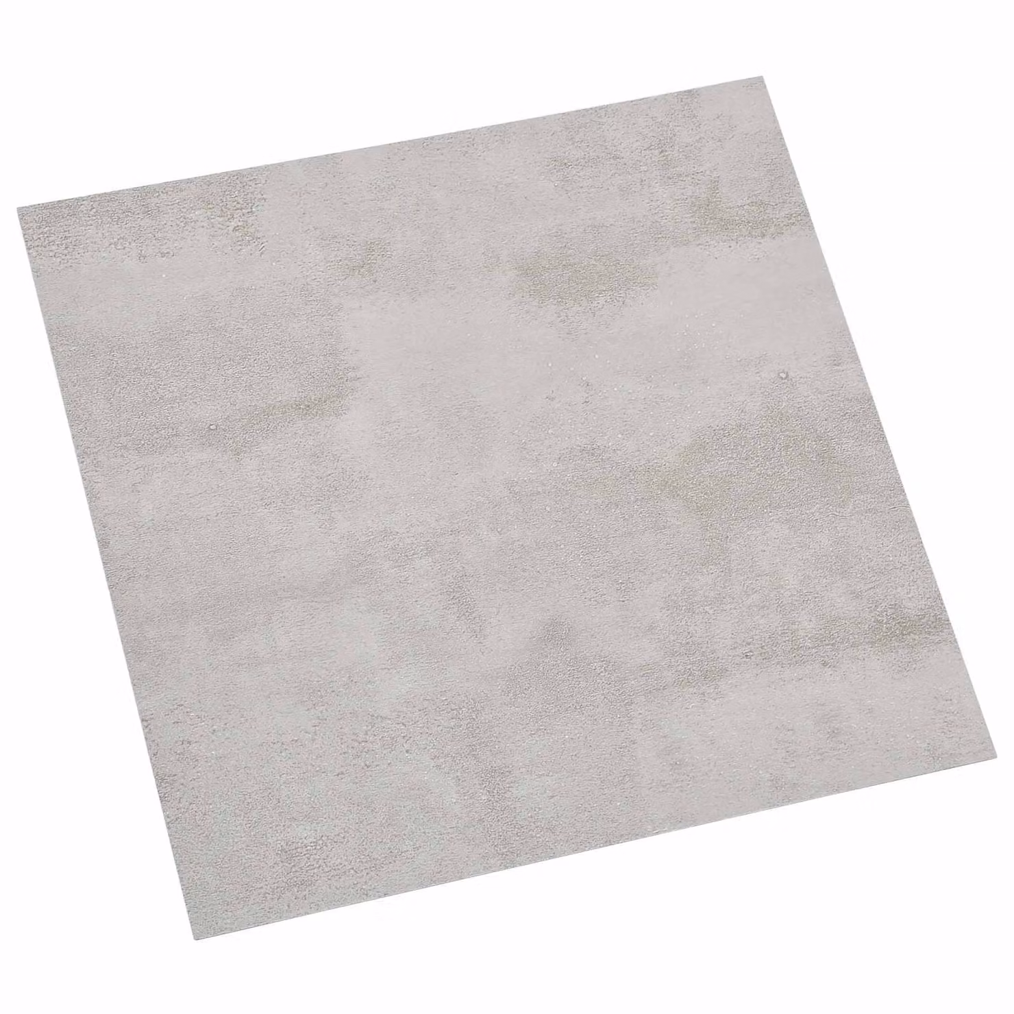 Plance per pavimentazione autoadesive vidaXL effetto legno bianco e grigio in plastica L: 30,5 cm, P: 30,5 cm, H: 0,56 cm