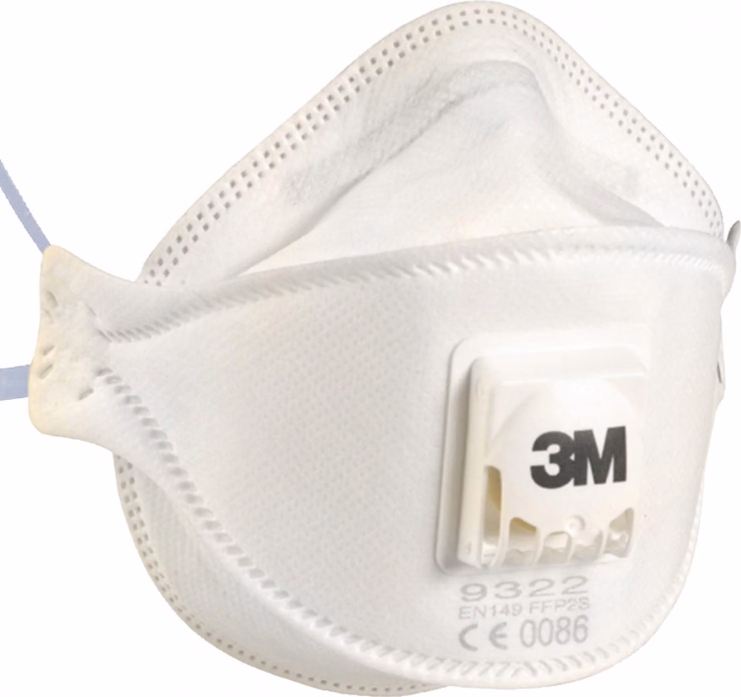 Maschera antipolvere fine 3M Comfort FFP2, confezione da 2 pezzi