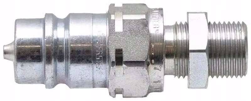 Connettore rapido EURO, modello lungo, filettatura M18X1,5, standard ISO A