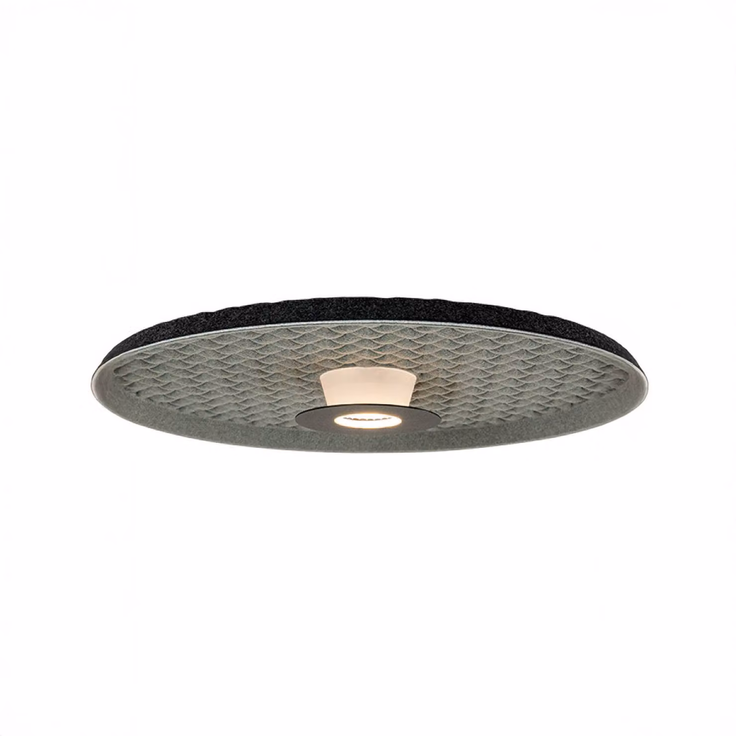 Zambelis Plafoniera soffitto 25177, Alluminio / Grigio / Zincato, Soggiorno / Sala da pranzo, Metallo, Moderno, Plafoniera